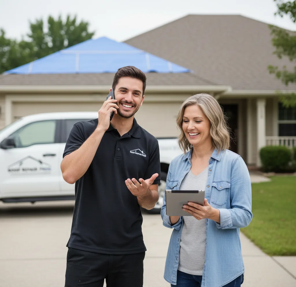 Modern Solutions Roof Repair customer support in North Liberty
